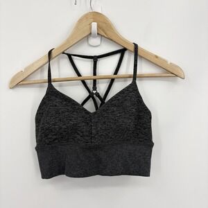 Alo Yoga Sports Bra Womens XSmall Soft Cross Back Stretch Gym Comfy Pilates